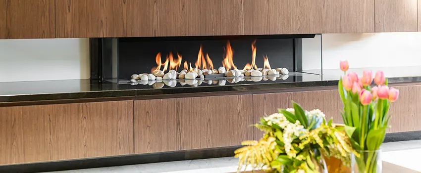 Double-height Fireplace Design Refurbishment in Jeffersonville, Indiana